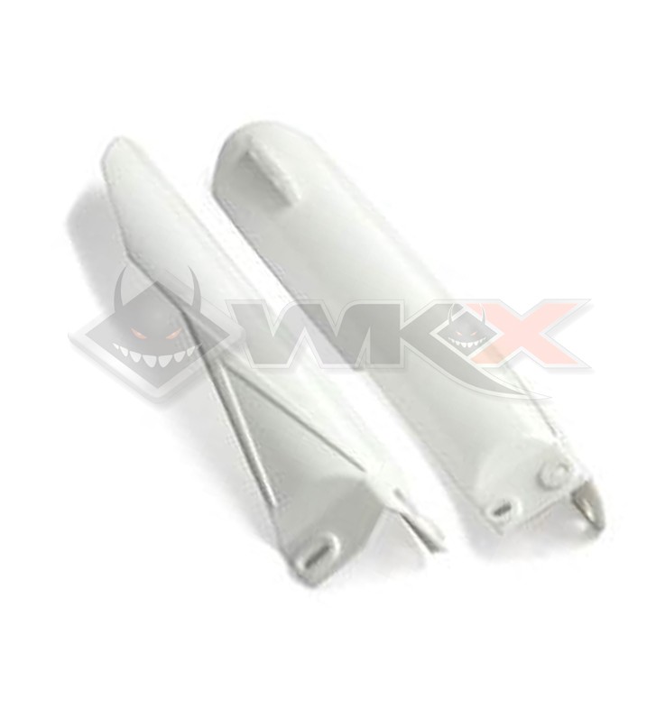 Protection fourche 660mm YCF BLANC