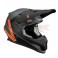 Piece Casque THOR SECTOR CHEV NOIR/ GRIS / ORANGE taille L de Pit Bike et Dirt Bike