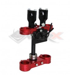 Piece Tés de fourche 48/48 YCF ROUGE de Pit Bike et Dirt Bike