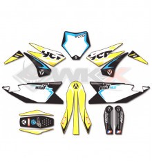 Piece Kit déco YCF BIGY 150 MX 2024 de Pit Bike et Dirt Bike