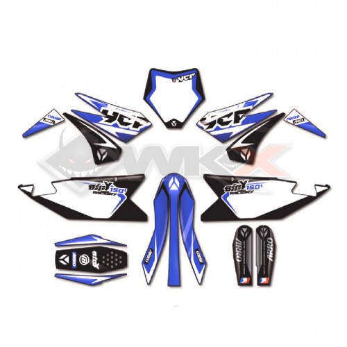 Piece Kit déco YCF FACTORY F150E PILOT 150E MX XL 2024 de Pit Bike et Dirt Bike