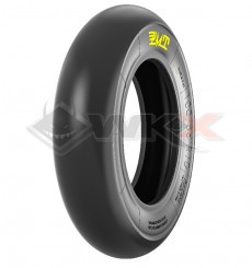 Piece Pneu PMT slick 100x85x10, gomme super tendre de Pit Bike et Dirt Bike