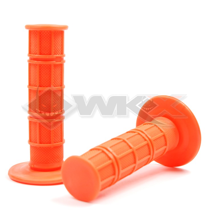 Poignées plastique soft grip ORANGE