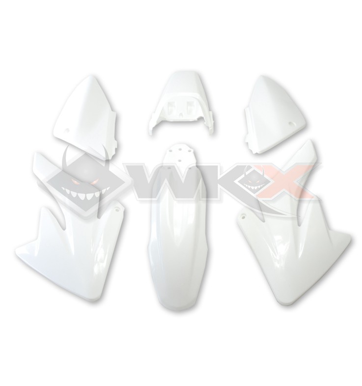 Kit plastique type CRF 70 BLANC