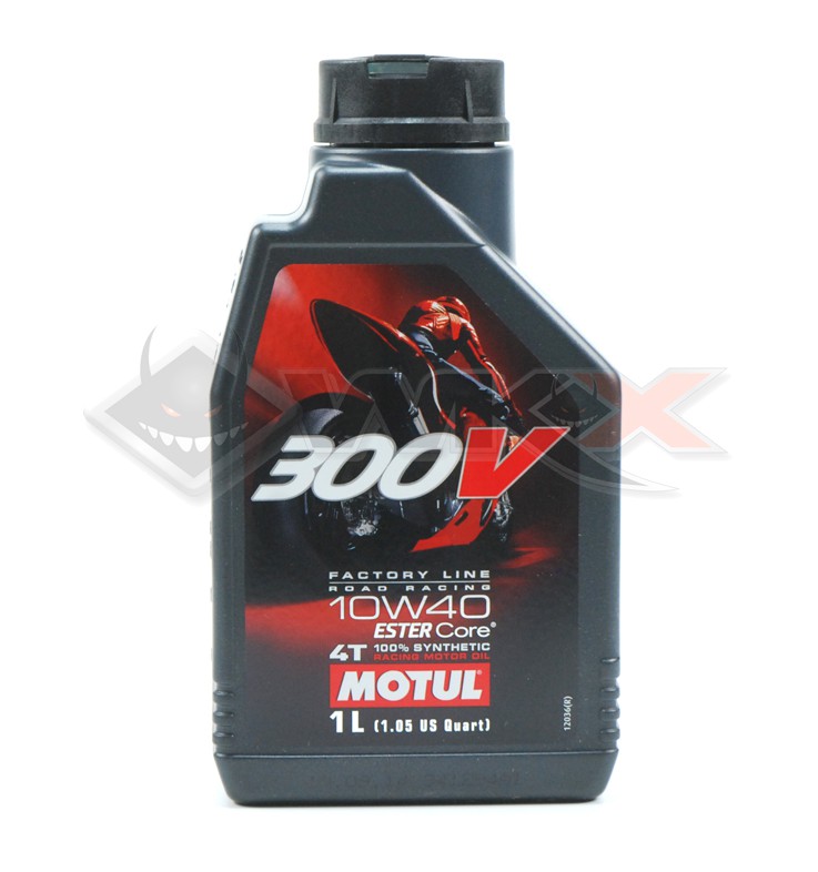 Huile moteur MOTUL 300V 10W40 4T 1 Litre