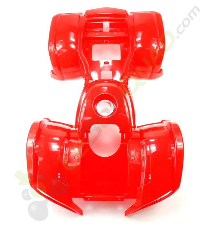 Kit plastique de Quad Bazooka ROUGE