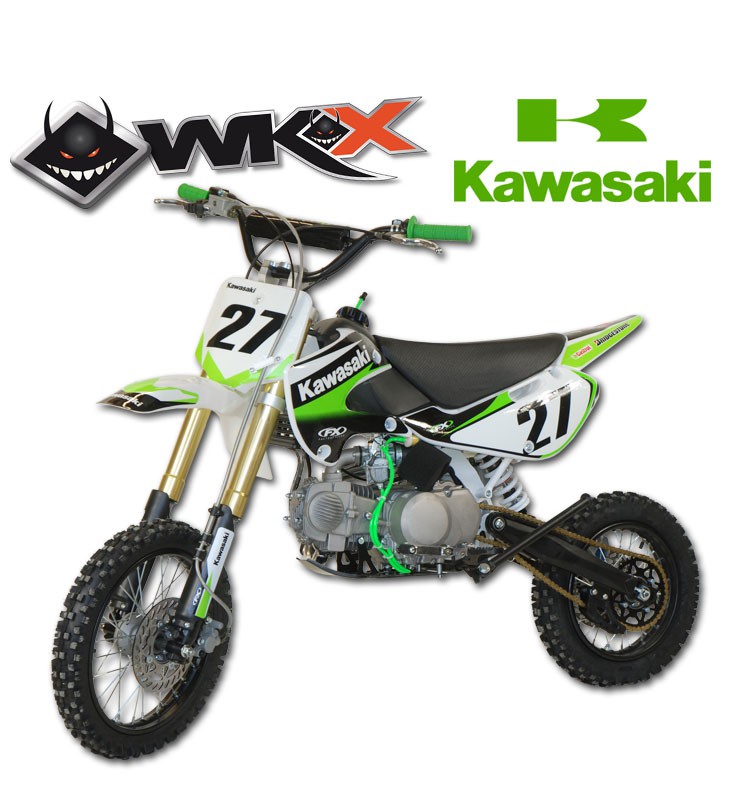 Pit Bike WKX 140 édition spéciale KAWAZAKI - KLX