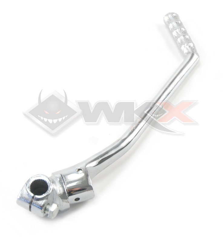 Kick racing LONG axe 16 mm CHROME