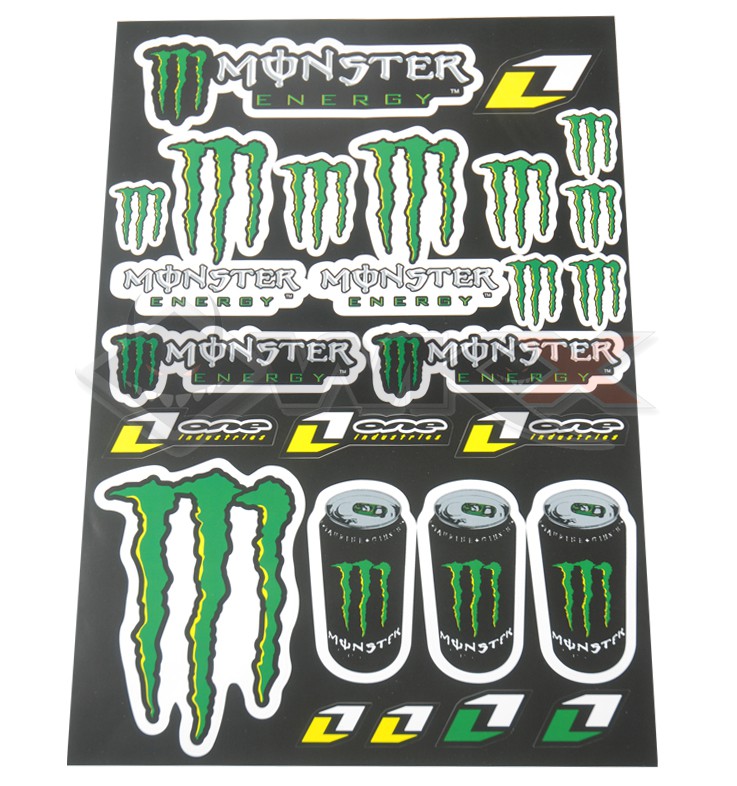 Stickers autocollants MONSTER ENERGY