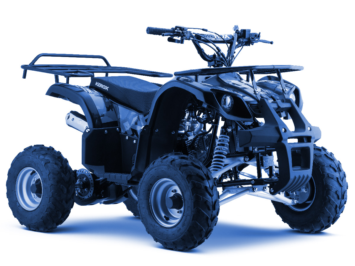 Quad enfant 125cm3 Bleu Kerox Bazooka