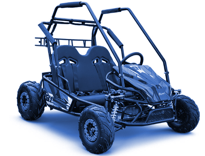 Buggy enfant électrique 2000w bleu XTRM FACTORY