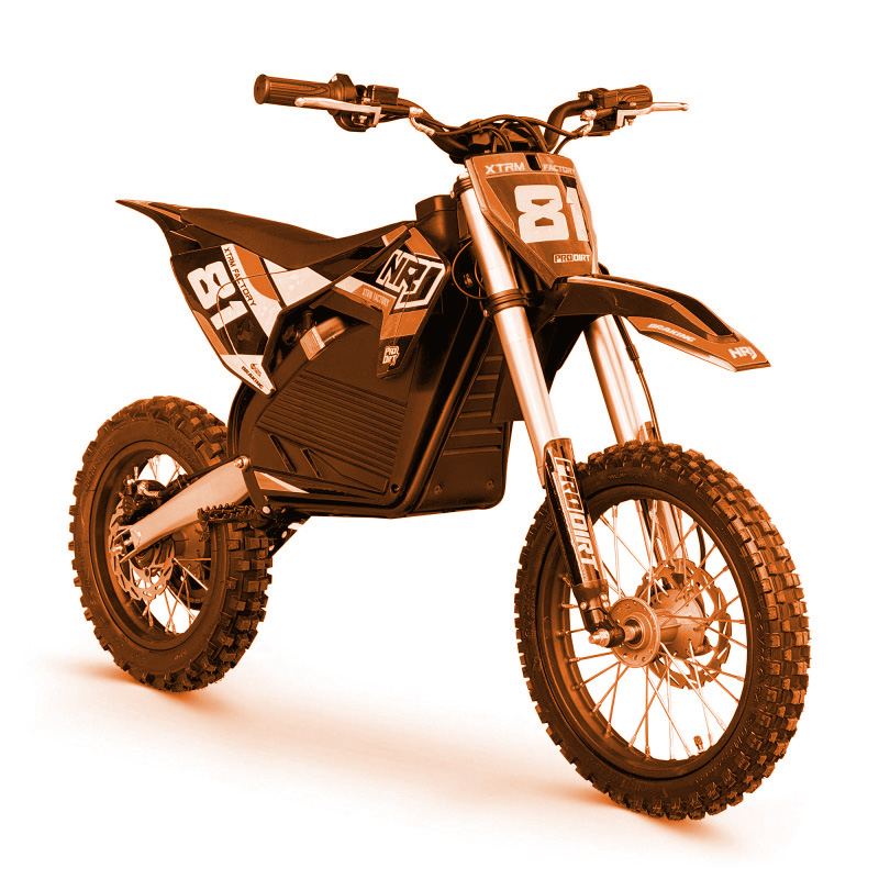 Moto enfant électrique orange 2000w 